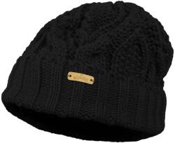 Bontis Női téli sapka karimával - Fekete | unisex (L483-6)