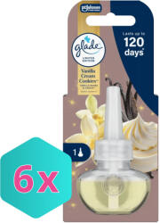 Glade elektromos légfrissítő utántöltő 20ml Vanilla Cream Cookies LIMITÁLT KIADÁS! KARTON - 6 db (K5000204416169)