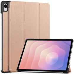 LEATHER Cu balamale husă pentru Samsung Galaxy Tab S11 ROSE GOLD
