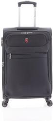 Gladiator 3D 4-kerekes bővíthető bőrönd 68 x 41 x 27/31 cm, fekete (2011 / F)