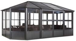 GEOMAT Kerti pavilon - Charleston 1218 (antracitszín)