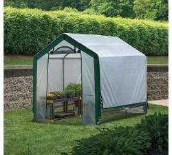 GEOMAT Fóliasátor - ShelterLogic 1, 8 × 2, 4 m fehér-zöld