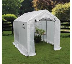 GEOMAT Fóliasátor - ShelterLogic 1, 8 × 2, 4 m polccal együtt