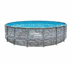 Polygroup Földre állított medence szűrővel - Elite Frame (ø 5, 49 × m. 1, 32 m) - geomall - 346 256 Ft