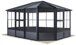 GEOMAT Kerti pavilon - Charleston 1212 (antracitszín)