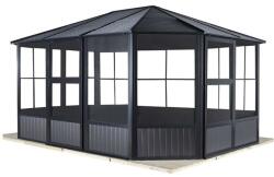 GEOMAT Kerti pavilon - Charleston 1215 (antracitszín)