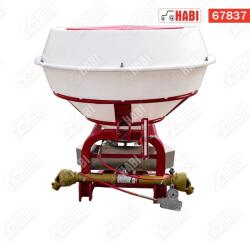 Agrotechnika Hungary Műtrágyaszóró műanyag 600L, kardánnal