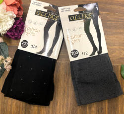 OLLIKE 200 den harisnya pöttyös mintás (OLLIKE-5463)