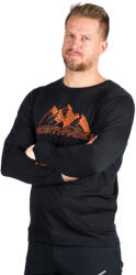 Northfinder Bluza lana merino barbati Erneszt black (108435-269-102)
