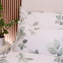 Takoy Pamut párnahuzat 50x70 cm zöld levelek