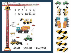 Takoy Microfiber/Pamut hatású utánzat PANEL 160x120 mérföldkő takaró - építkezés