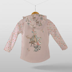 Takoy Panel szabásmintával 152 softshell kabátra indiana girl pink