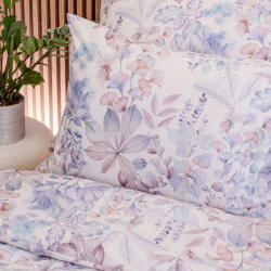 Takoy Pamut párnahuzat 50x70 cm lila levelek
