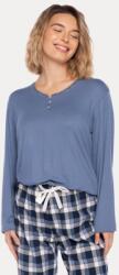 GUASCH SIERA női flanel pizsama XL Kék / Blue