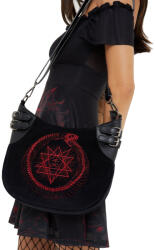 KILLSTAR geantă (poșetă) KILLSTAR x ALCHEMY - Ouroboros Infinitus - Black/Red - KSRA013379
