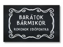  Barátok bármikor - Vicces lábtörlő (60×40 cm) (CQ04857)