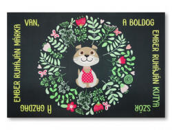  Kutyaszőr - Kutyás vicces lábtörlő (60×40 cm) (CQ04862)