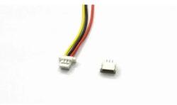  JST-SH 1.0 csatlakozó 3 pin, 30cm kábel szerelt anya (1mm) (T54711)