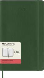 Moleskine Határidőnapló 2026 12 Hónap Napi Puha Mirtusz Zöld "L (7540154004)