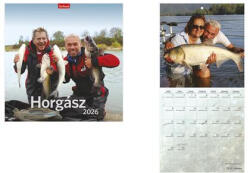 TopTimer Naptár, fali, TOPTIMER "Horgász naptár (26T9800-08A)