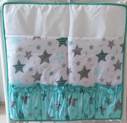 SZEKO Zsebes tároló - Geo star, menta