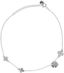 Argento-ekszer Ezüst bokalánc - négylevelű lóherék, hossza 22 - 26 cm (91770)