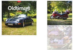 TopTimer Naptár, fali, TOPTIMER, "Oldtimers (26T9800-24A)