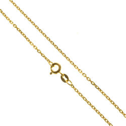 Argento-ekszer Aranyozott ezüst lánc - Rolo minta, vastagsága 1, 5 mm (15361)