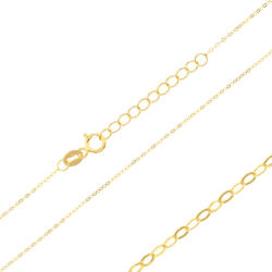 Argento-ekszer Arany lánc - Rolo minta, állítható hosszúság, vastagsága 0, 6 mm (1A029)