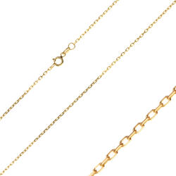 Argento-ekszer Arany lánc - Rolo minta, vastagsága 1, 3 mm (1A027)