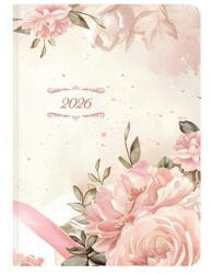 TopTimer Naptár, tervező, B6, napi, TOPTIMER, "Joy", rózsaszín (26T022J-104) - iroszer24