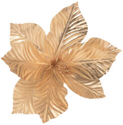 Valex Decor Mikulásvirág dekor pick ⌀ 25cm, 25cm magas - Arany (PE049-01)