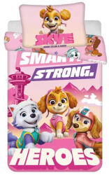  Mancs Őrjárat Smart Strong gyerek, ovis ágyneműhuzat 100×135cm, 40×60 cm (JFK128399)