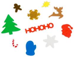  Karácsonyi kreatív habmatrica szett - 50 db / csomag (GL406)