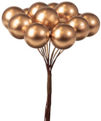 Valex Decor Bogyós dekor pick ⌀ 1.9 cm, 12 szál, 11 cm magas - Arany (PE002-04)