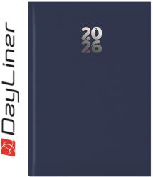 Dayliner Határidőnapló Pannon A5 napi, fehér lapokkal sötétkék Dayliner 2026 (57887) - irodasziget