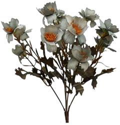  Antik szürke színű vegyes kicsi csokor, mérete: kb. 28 cm