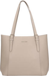 David Jones Elegáns női kézitáska David Jones Oxford - bézs-szürke