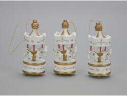  Körhinta kicsi fehér-arany 3db/dob - csinaldmagadshop