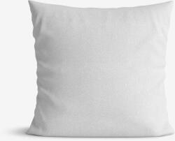 Goldea față de pernă exclusivă decorativă - argintiu cu sclipici 40 x 40 cm