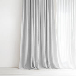 Goldea draperie exclusivă decorativă - argintiu cu sclipici 280x135 cm