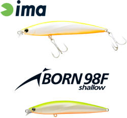 Ima IBORN 98F SHALLOW 98mm 13gr 002 Chart Back Pearl