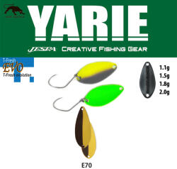 Yarie Jespa OSCILANTA YARIE 710T T-FRESH EVO 1.5gr Culoare E70 Pudding