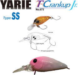 Yarie Jespa VOBLER YARIE 675 T-CRANKUP JR TYPE SS 2.8mm 2.1gr Culoare C30 Matsupin