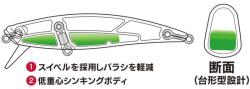 Duo SPEARHEAD RYUKI 71S 7.1cm 10gr ADA4019 Pink Yamame