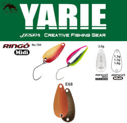Yarie Jespa OSCILANTA YARIE 704 RINGO MIDI 1.8gr Culoare E68 Caramel Gold
