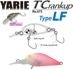 Yarie Jespa VOBLER YARIE 675 T-CRANKUP TYPE LF 3.5mm 2.6gr Culoare C4 Stubakihime