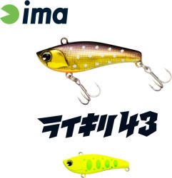 Ima RAIKIRI VIBRATION 43S 43mm 4gr 012 Chart Yamame Trout