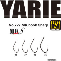 Yarie Jespa CARLIGE YARIE 727 MK SHARP 08 Barbless