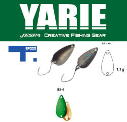 Yarie Jespa OSCILANTA YARIE 706 T-SPOON 1.1gr Culoare BS4 Lime Glitter